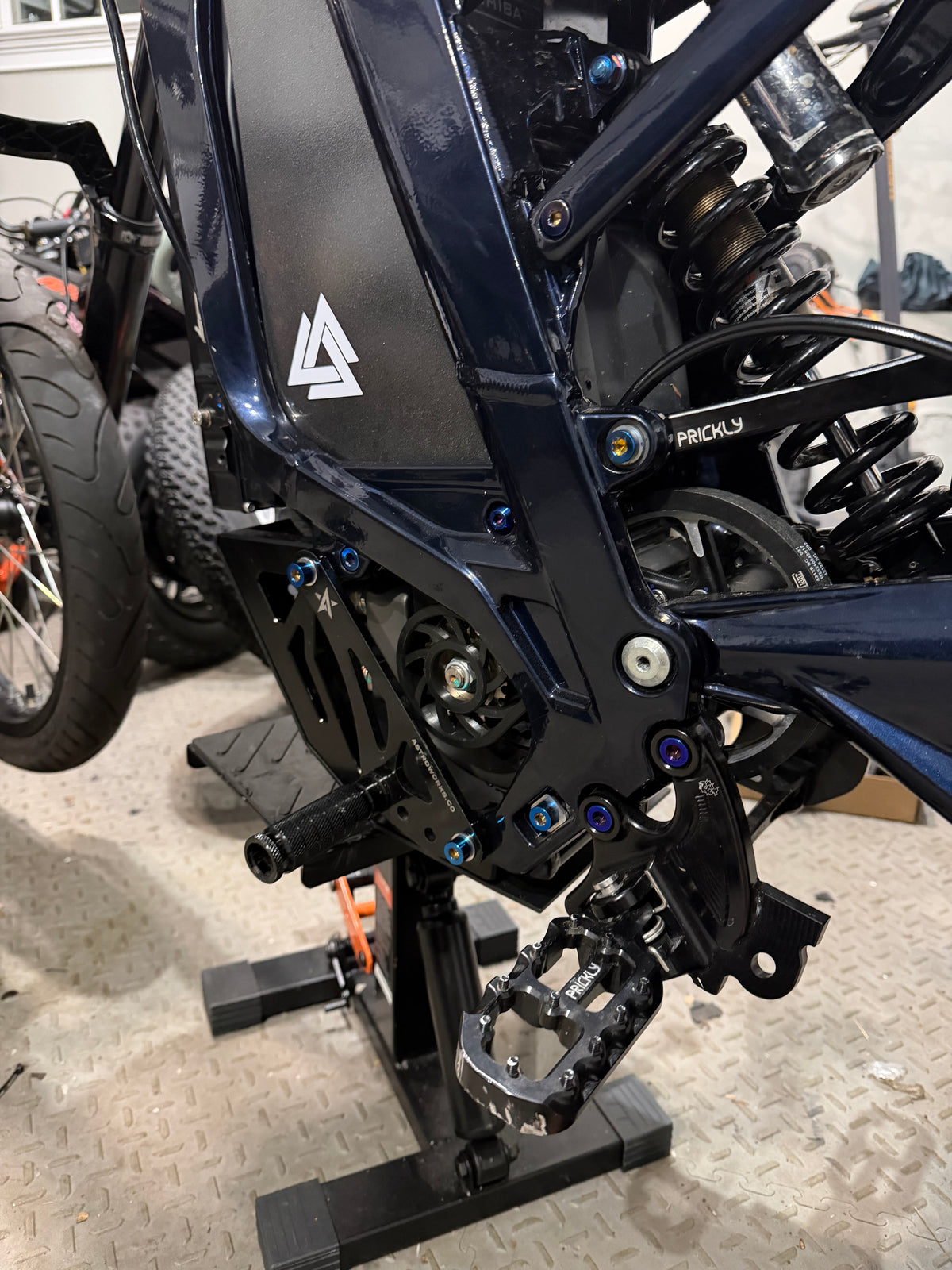 Turbine Edition Motor Cover (LBX/ERIDE/79BIKE/VENTUS)