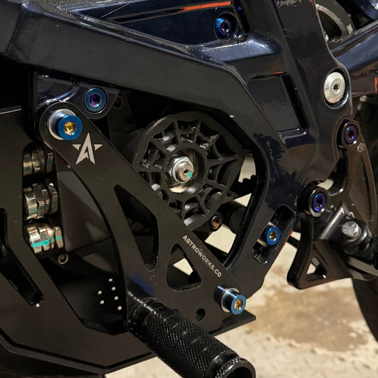 Spiderweb Edition Motor Cover (LBX/ERIDE/79bike/ventus)
