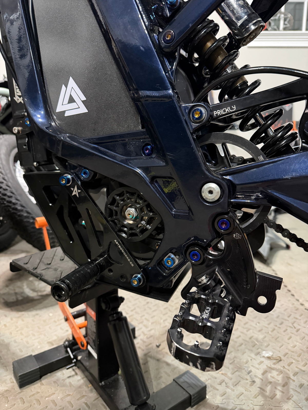 Spiderweb Edition Motor Cover (LBX/ERIDE/79bike/ventus)