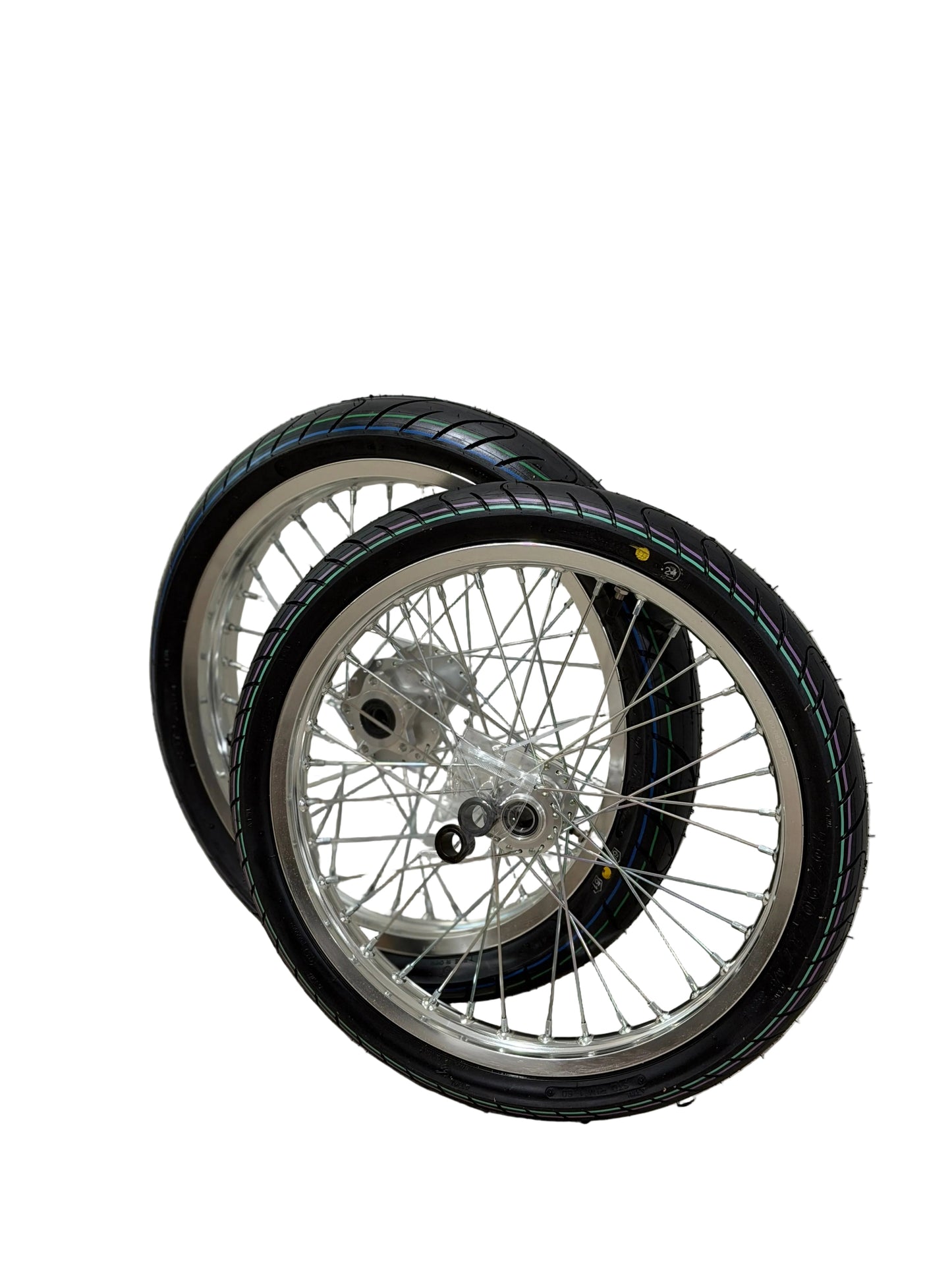 Chrome Talaria XXX/MX3/MX4 Supermoto Wheel Set