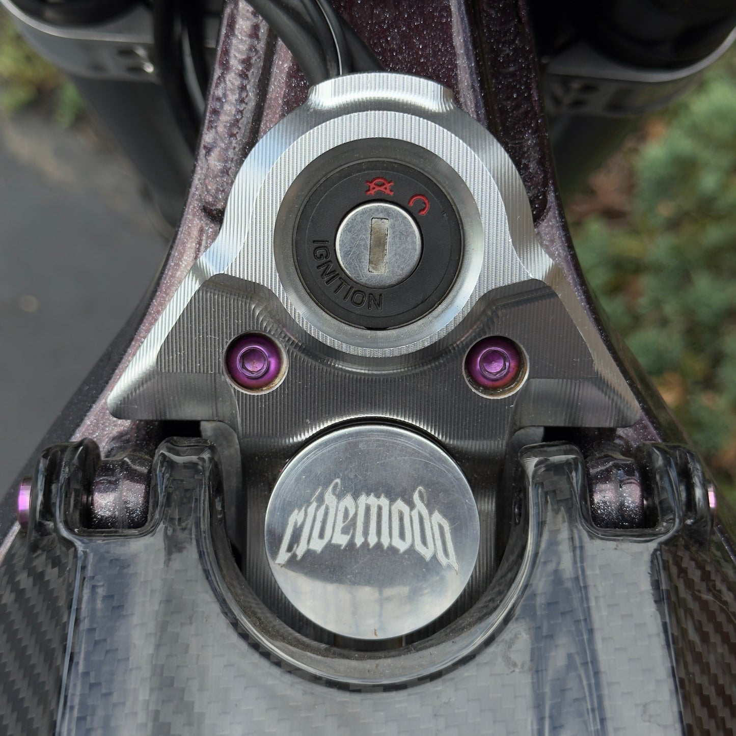 Pink All E-Moto Key Ignition Bolts (Set of 2)