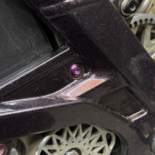 Pink Battery Tray Bolts (Set of 2)
