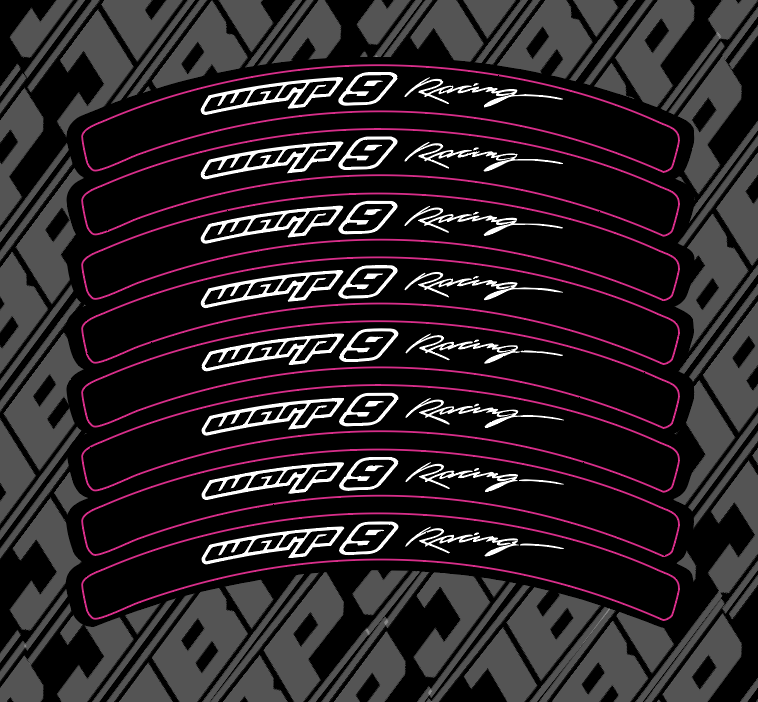 Warp 9 Rim Decals