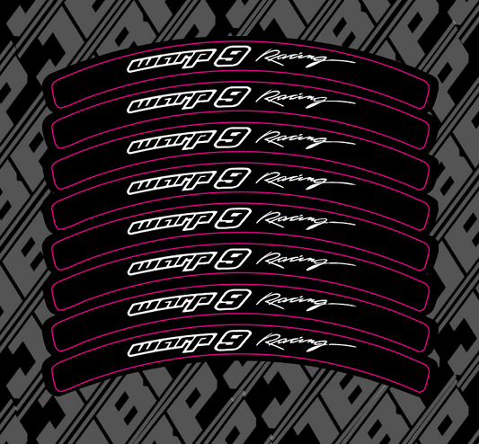 Warp 9 Rim Decals