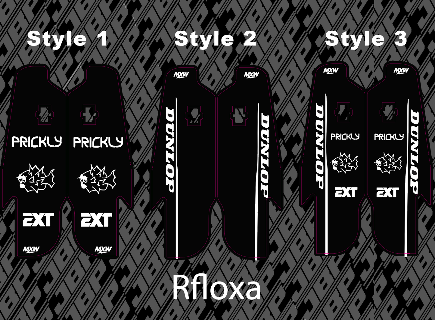 Rfloxa Fork Guard Decals