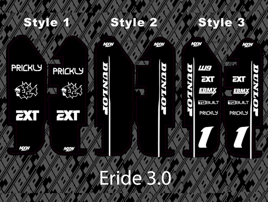Eride 3.0 Fork Guard Decals