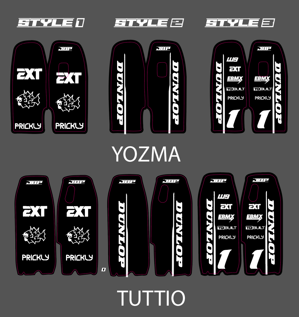 Tuttio/Yozma Fork Guard Decals
