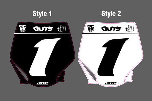 Stark Varg Race Front Plate Decal
