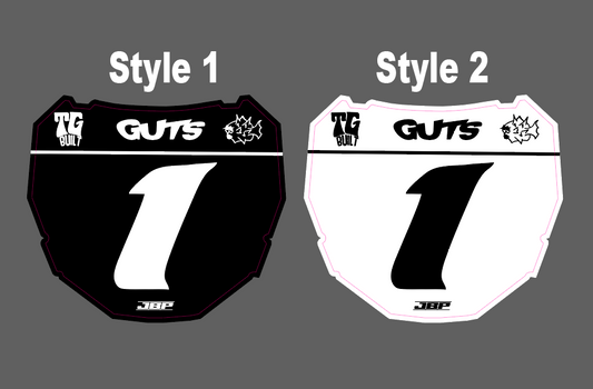 ODI Race Front Plate Decal